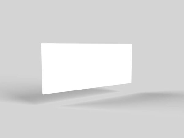 Premium Blank Deco Cards - 1/4 inch CARB2 Compliant MDF, Melamine Two-Sided, Pack of 20